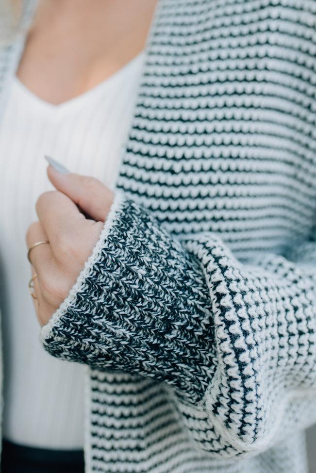 Océane - Cardigan Oversize En Maille Épaisse