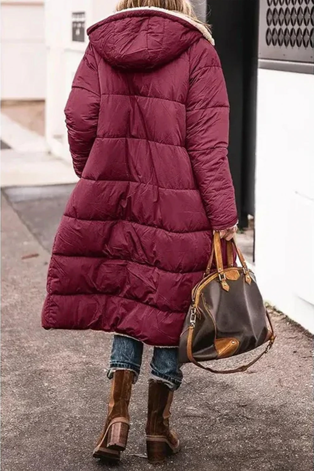 Pauline - Veste d'Hiver Chic Réversible