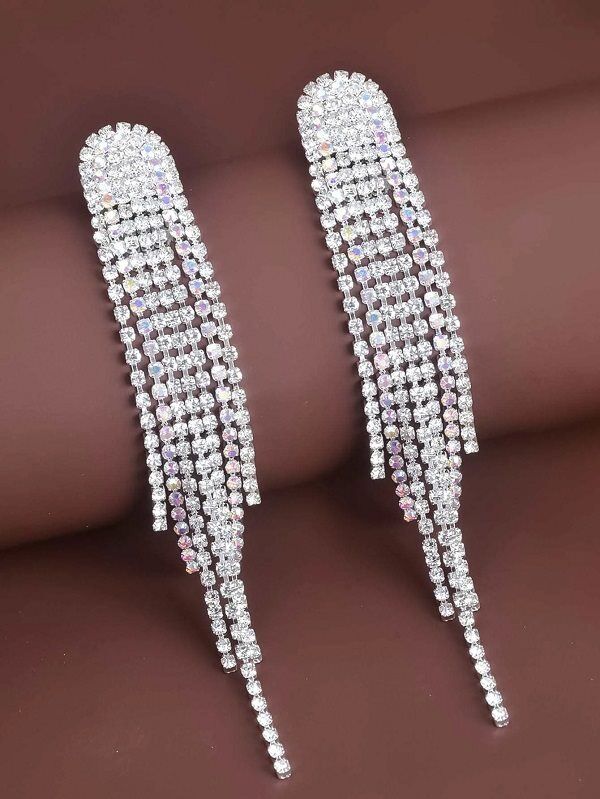 Boucles d'oreilles avec pompons en argent