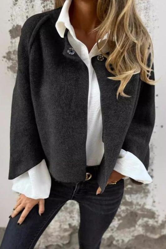 Carly - Manteau Court En Cachemire